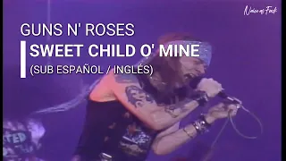 Guns N' Roses - Sweet Child O' Mine Live 1988 (Sub Español / Inglés)