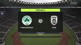 Panathinaikos vs PAOK FC (21/05/2022) Final Greece Cup FIFA 22