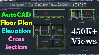 AutoCAD Floor Plan Tutorial for Beginners - 1