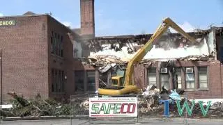 Demolition of East Fairmont Jr. High School