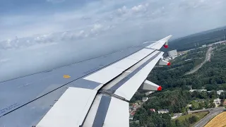 TAKE OFF FROM LUXEMBOURG AIRPORT 🇱🇺! British Airways A319-100 | Full Take Off and Departure