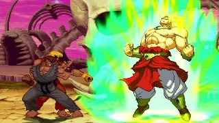 EVIL RYU feat EVIL KEN vs BROLY - ULTIMATE BATTLE!