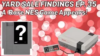 Yard Sale Findings Ep. 35: Rare NES Game Found! And A Sega Master System?