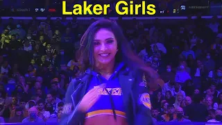 Laker Girls (Los Angeles Lakers Dancers) - NBA Dancers - 2/16/2022 4th QTR dance performance