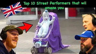 Top 10 Street Performers That Will Amaze You REACTION!! | OFFICE BLOKES REACT!!