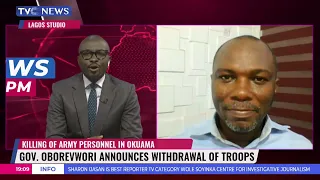 Gov. Oborevwori Announces Withdrawal Of Troops Over K!lling Of Army Personnel In Okuma