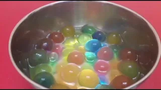 Orbeez growing time lapse  [ So Satisfying ]