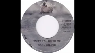 Carl Wilson - What You Do To Me (1983)