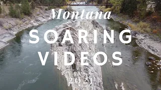 A Drone's Dance Above Montana's Forgotten Railroad Relic in 4K