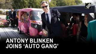 Bye Bye Bulletproof cars! US Secy Antony Blinken joins ‘Auto Gang’ for swift cruise in Delhi