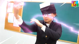 Jujutsu Kaisen vs Naruto ナルト 呪術廻戦 中二病 Epic School Fight