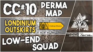 CC#10 Permanent Map - Londinium Outskirts All Challenge Missions | Low End Squad |【Arknights】