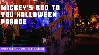 [4K] Mickey's Boo to You Halloween Parade (MNSSHP) - Magic Kingdom