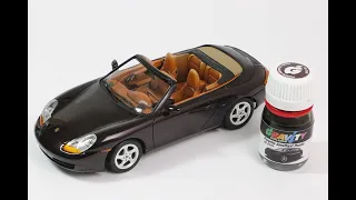 Tutorial pintura carrocería maqueta Porsche 911 Carrera Cabrio