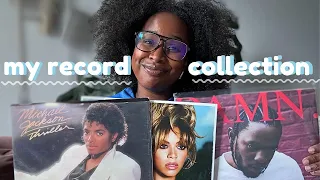 my *CURRENT* vinyl collection 💿🤍 | SZA, Outkast, Diana Ross + more! | 50+ records