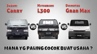 SUZUKI CARRY Vs DAIHATSU GRAN MAX Vs MITSUBISHI L300