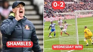 Sunderland Shambles 0-2 Sheffield Wednesday Survive!