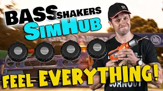 🔊 SimRig Upgrade: Complete Guide to Bass Shakers and SimHub Setup 🔊