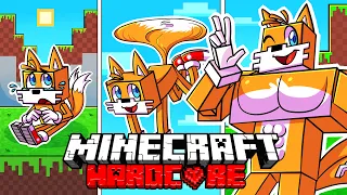 I Survived 100 DAYS as TAILS from SONIC in HARDCORE Minecraft!