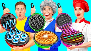 Reto De Cocina Yo vs Abuela | Batalla de Comida de Fun Teen Challenge