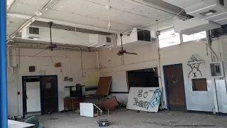 Abandoned school in rural south Carolina