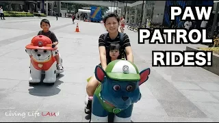 PAW PATROL RIDES! | Living Life LAUd