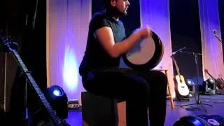 bodhran solo at soundcheck