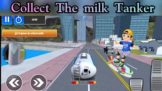 Collect The Milk Tanker // Milk Transported Driving Game // 🔥WGH🔥.....