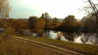 За Волгой. Новочебоксарск. Осенняя прогулка. Поэтическая. 14 октября 2020г.