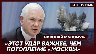 Экс-глава СВР генерал армии Маломуж об атаке дронов