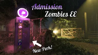 Bo3 New Custom Zombies Admission Easter Egg! New Custom Perk