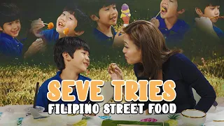 Seve Tries Filipino Street Food | Toni Gonzaga