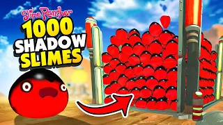 *NEW* 1000 SHADOW SLIMES Ready to Explode - Slime Rancher Mods
