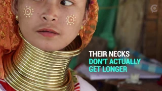 Thailand's famous long neck tribe people don't actually have long necks at all