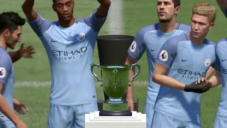 Manchester City vs Burnley 3-3 (3-2 pens) Fifa 17 Career Mode EFL Cup Final