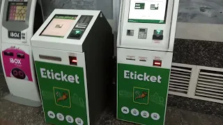 "E-ticket" разновидность терминалов е-тикет метро Харькова