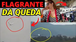 [FLAGRANTE] - MOMENTO EXATO DA QUEDA DE AVIÃO DA MARÍLIA MENDONÇA