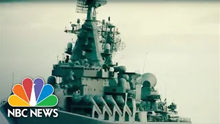 Russian Warship Sinks in Black Sea