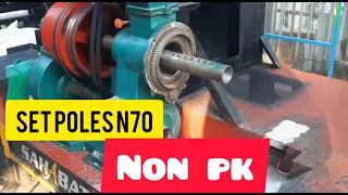 Setting poles n70 non PK || Jarak Milling