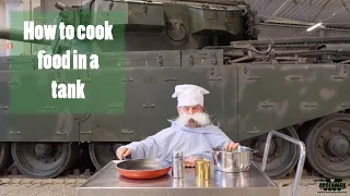 How to cook food in a tank! | Arsenalen, Swedish Tankmuseum