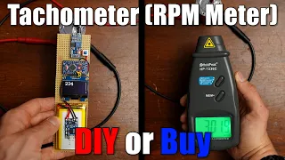 Tachometer (RPM Meter) || DIY or Buy || How a 3€ sensor outdoes a 29€ product!