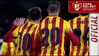 Golazo de Messi (0-2) en el Getafe CF - FC Barcelona Copa del Rey