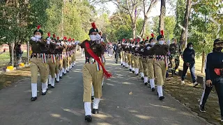 BTS of RD parade (65 Manipur girls Bn) / 72nd Republic Day parade by NCC Cadets