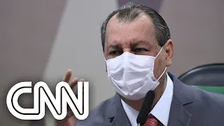 Omar Aziz pede relatório preliminar da CPI da Pandemia | CNN PRIME TIME