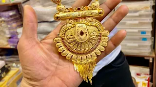 Latest 1 gram gold jewellery // rani Har // Necklace // Delhi Sadar Bazar