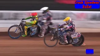 Crash Tai Woffinden vs Jason Doyle