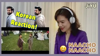 Korean REACTS to Naacho Naacho (Full Video) RRR - NTR, Ram Charan