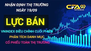 Nhận Định Thị Trường Chứng Khoán 19/9: Vnindex Điều Chỉnh Mạnh Cuối Phiên, Phân Tích Cổ Phiếu