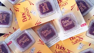 Unboxing a big box of baby saffron... trends