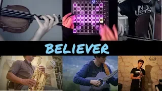 Who Played It Better: believer imagine dragons (guitar,sax,violin,violin cello,clarinet,trompet)